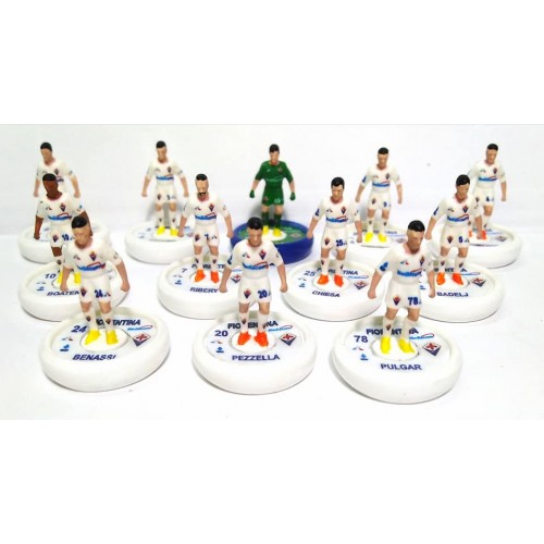 Subbuteo Andrew Table Soccer Fiorentina away kit 2019-20 on WSB Professional bases